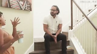 A preacher came to my door to bring salvation, but things got steamy