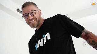 Robber made a mess in the house and received two creampie shots