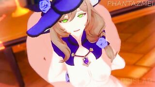 Genshin Impact anime hentai SFM compilation with all characters