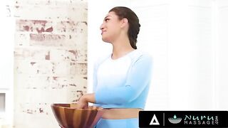 Bella Rolland’s massage skills and huge boobs pay the rent