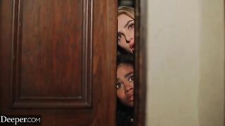 Scarlit and Kenzie are submissive to the mysterious host of Deeper