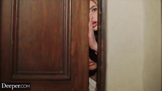 Scarlit and Kenzie are submissive to the mysterious host of Deeper