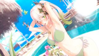 Hentai Genshin Impact with beautiful girl Nahida fucking like a slut