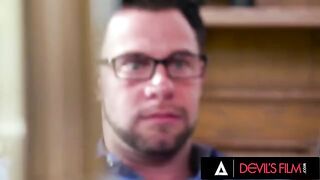 Rough sex in the office with busty Skylar Vox and her tight pussy
