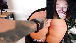 The courier delivered the parcel and cum to the wife