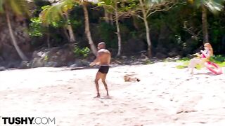 Scarlett, insatiable redhead, gets wild in hot anal action