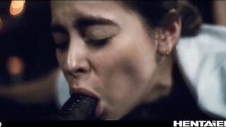 Hentai girls fucked and creampied by real-life alien monsters in this hot compilation