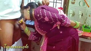 Hot and sexy maid serves the master in more ways than one