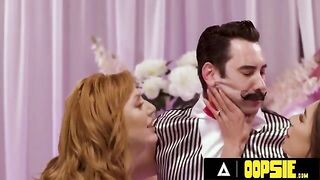 Lauren Phillips and April Olsen play a sexy game