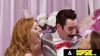 Lauren Phillips and April Olsen play a sexy game