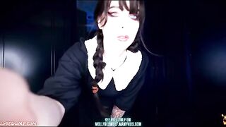 Xavier stuffed the pussy of Wednesday Addams with his cock