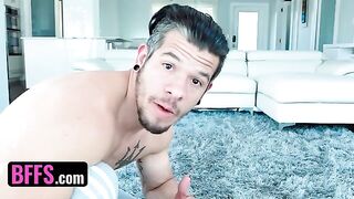 Besties Bambi Black, Demi Sutra, and Megan Winters enjoy a hardcore fuck