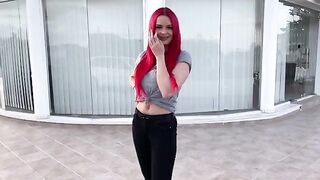 Public spontan sex! User Anton recognized and fucked me outdoors