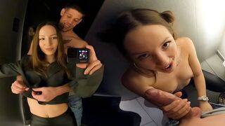 Perilous sex in the fitting room - Risky Fuck In The Dressing Room