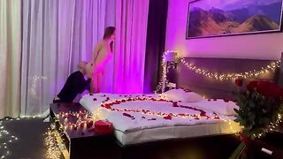 The best Valentine's Day gift for a girl - passionate and romantic sex with a handsome guy
