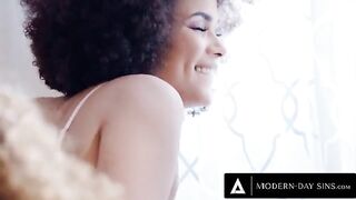 Scarlit Scandal and Alina Ali shared a husband's cum in a hot threesome