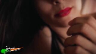 My stepmom with red lips fucks me every time