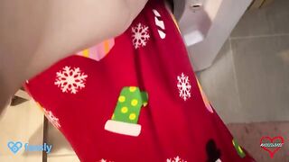 I helped my stepmom get out of the washing machine, and she rewarded me with sex