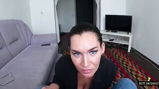 A man realized his harmless fantasy with a step mom in a passionate encounter
