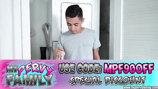 Stepsister asks her bro to stop cleaning so they can have sex - MyPervyFamily