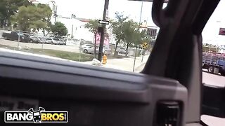 Hot chicks don’t need money with Bang Bus around