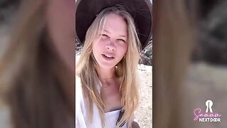 We climbed a volcano and he erupted in my mouth - Real Couple