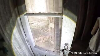 Exploring the abandoned mansion from 1872 in a steamy vlog