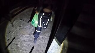 Exploring the abandoned mansion from 1872 in a steamy vlog