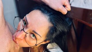 Instead of the exam, the student got fucked by her teacher in anal