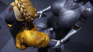 Atomic Heart futanari ballerinas get their heat on