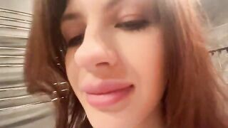 An 18-year-old girl has hard sex with her boyfriend on her birthday