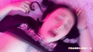 A girl with a hole who likes to be fucked roughly in POV style