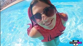 Ex-girlfriend, amateur aracnophobe, overcomes fears with hard cock in amateur Italian sex video