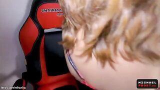 The ass fuck tutor finished with a cumshot on my face