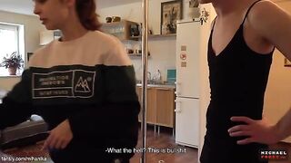 I shot a challenge on Tik-Tok with my step brother