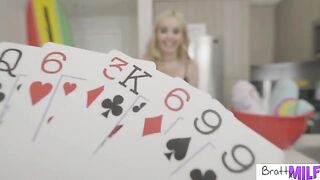 Aaliyah Love suggests to her stepson to play strip poker