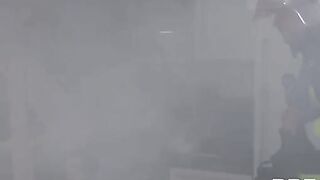 Firefighters fuck busty slut Monika Fox in an orgy