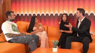 Tru Kait gets her Latina ass plugged on cam show