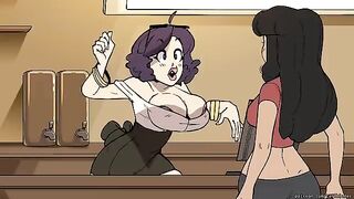 The barista girl from the first part has experienced a magical phenomenon