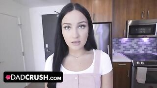 Cute teen Mila Monet gets banged by her stepdad