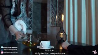 The Lord and his Clumsy Maid - MollyRedWolf's intense scene
