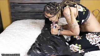 First Scene - Handjob and blowjob with a sloppy twist, perfectly captured in this homemade video