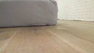 A cute 19-year-old girl with sexy breasts gets penetrated hard
