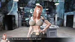 Fucking with Black Widow in the Apocalypse scene