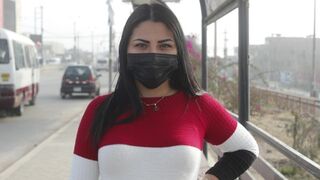 A big ass Venezuelan girl tried her first cock in Lima