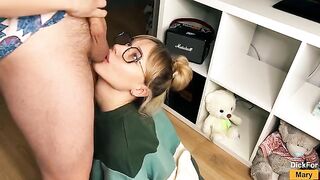 The main difference between a blowjob and rolling suitcases is the passion