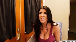 Makeup lesson turns into a hot romantic sex session for Romi Rain