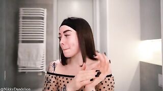 A girl woke up with a stranger in her panties and got fucked hard