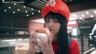 The Super Mario Bros. movie with exhibitionist and sex scenes