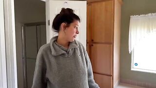 A couple tries to get a better deal from their pregnant landlord in a steamy scene